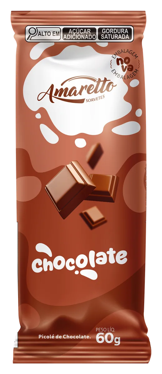 Picolé Ao Leite Chocolate — imagem oficial