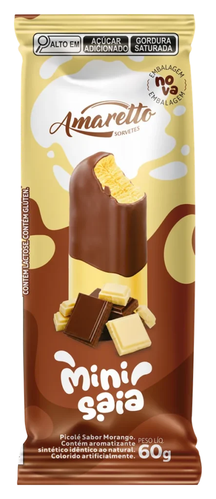 Picolé Ao Leite Mini Saia — imagem oficial
