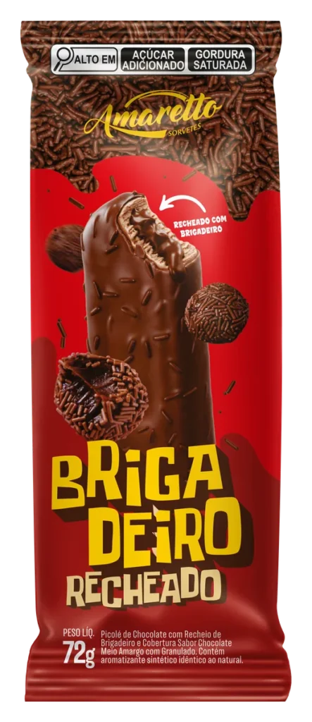 Picolé Brigadeiro Recheado — imagem oficial