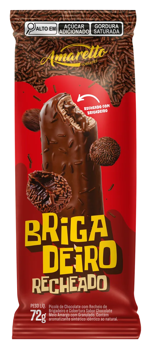 Picolé Brigadeiro Recheado — imagem oficial