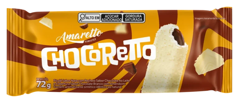 Picolé Chocoretto — imagem oficial