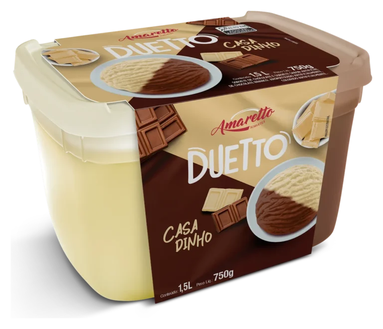 Sorvete Duetto Casadinho — imagem oficial