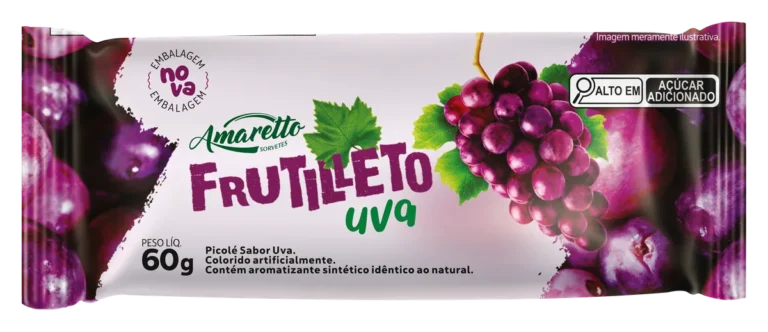 Picolé Frutilleto Uva — imagem oficial