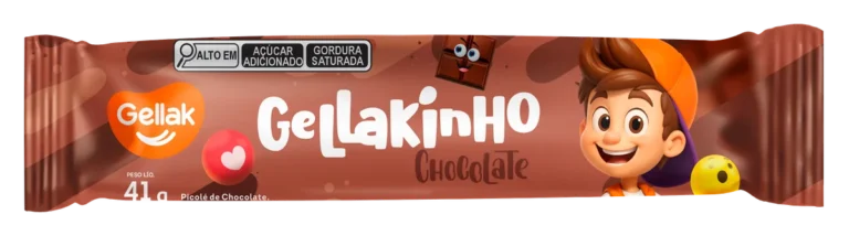 Picolé Gellakinho Chocolate — imagem oficial