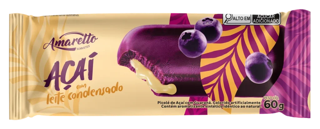 Picolé Açaí com Leite Condensado — imagem oficial