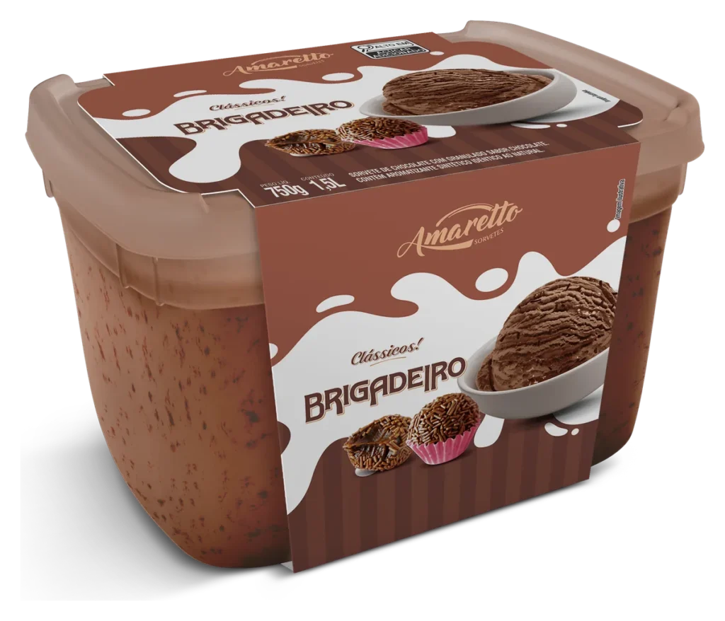 Sorvete Brigadeiro — imagem oficial