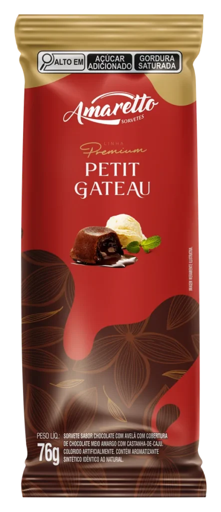 Picolé Premium Petit Gâteau — imagem oficial