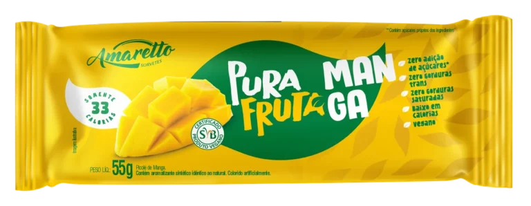Picolé Pura Fruta Manga — imagem oficial