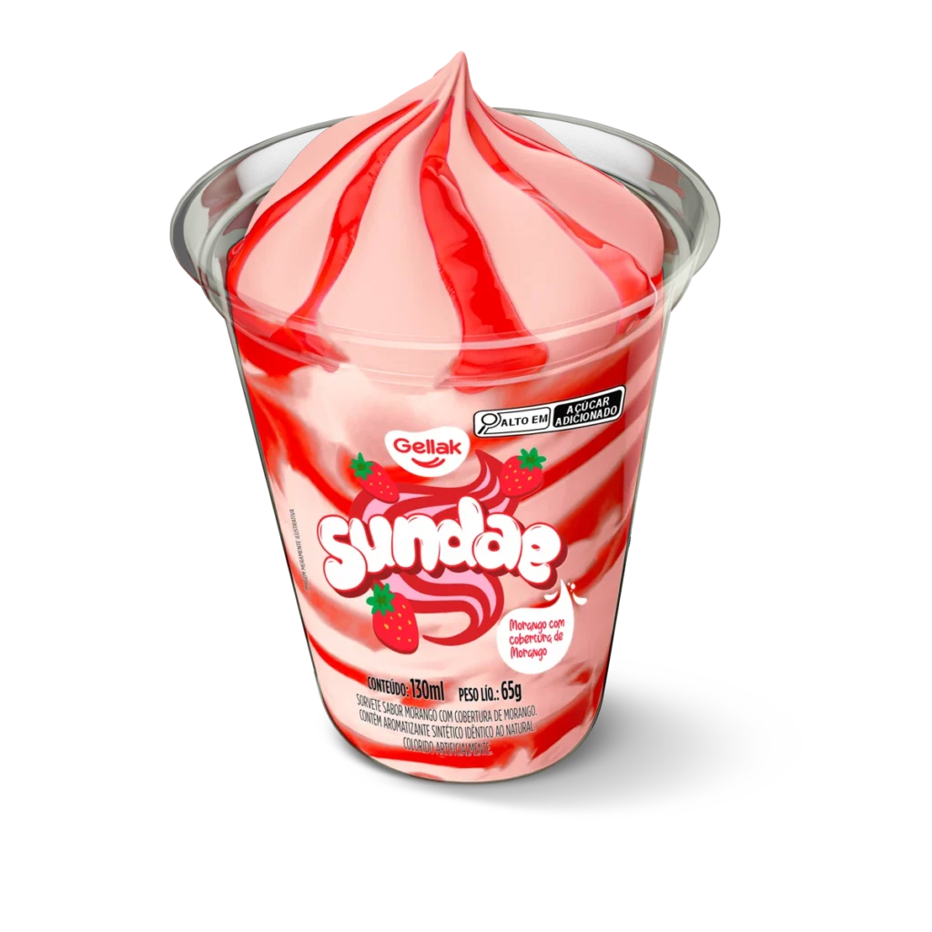 Sundae Morango — imagem oficial