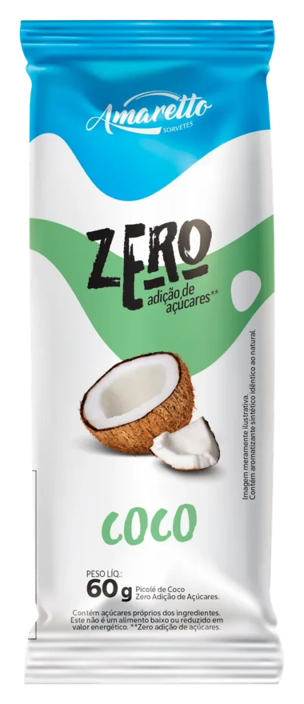 Picolé Zero Coco — imagem oficial
